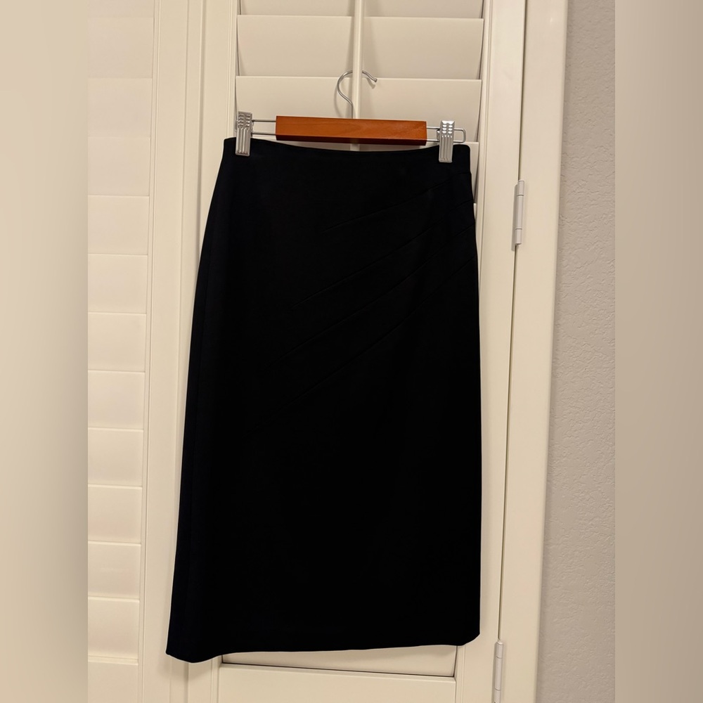 Alice + Olivia Black black stretchy Pencil Skirt